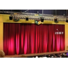 舞臺電動幕布  定做（加厚意大利絨布，軌道，杜亞舞臺專用電機ID100-WF，遙控器）